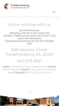 Mobile Screenshot of fumcva.org