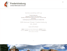 Tablet Screenshot of fumcva.org